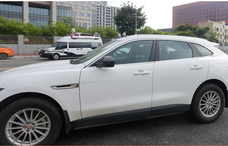 Нержавеющая сталь окна автомобиля планки для Jaguar F-Pace