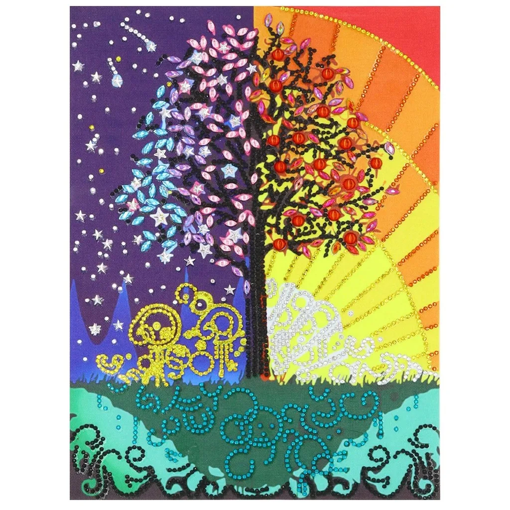 

Diamond painting sleutelhanger Special Shaped Diamond Painting DIY 5D Partial Drill Cross Stitch Kits Crystal diamond painting