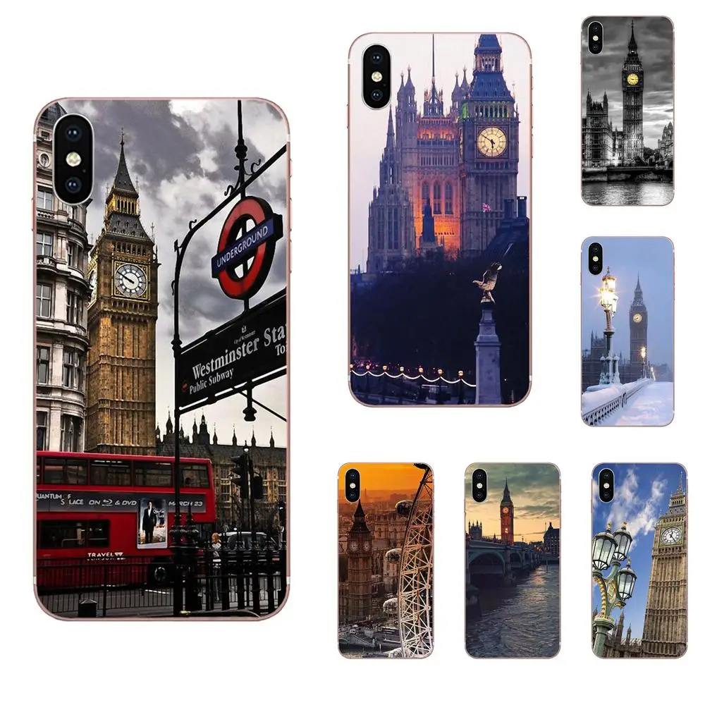 

Case For Galaxy J1 J2 J3 J330 J4 J5 J6 J7 J730 J8 2015 2016 2017 2018 mini Pro London Big Ben With Aluminum Frame
