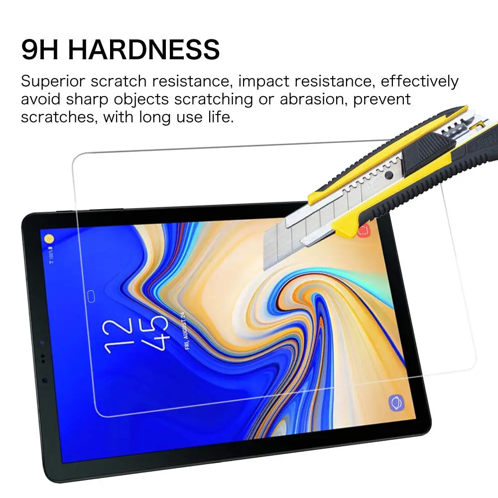 С уровнем твердости 9H HD закаленное Стекло для Samsung Galaxy Tab S4 10,5 дюймов SM-T830 SM-T835 SM-T837 защита экрана планшета защитная пленка, стекло