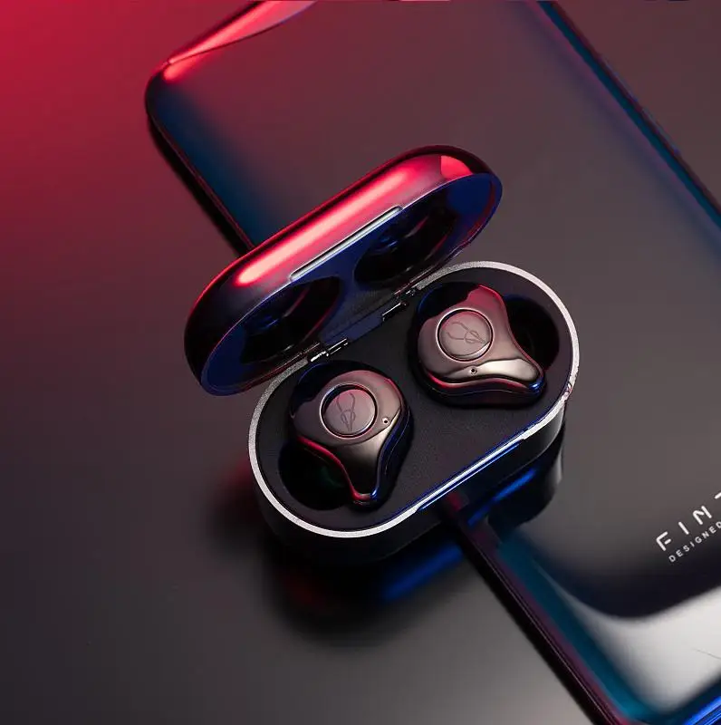 coffee Sabbat E12 Ultra QCC3020 TWS Bluetooth 5,0 наушники спортивные Hi-Fi стерео беспроводные наушники гарнитура с шумоподавлением Беспроводное зарядное устройство - Цвет: coffee