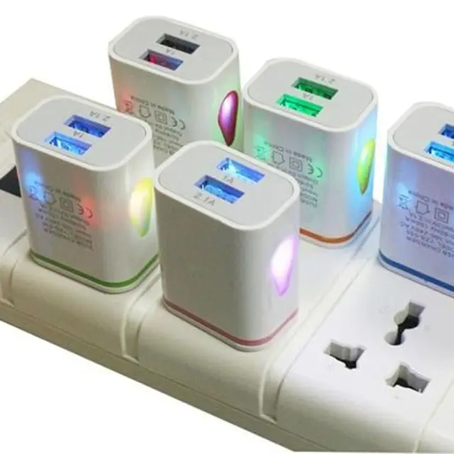 범용 고속 충전 헤드 - 안전하고 내구성이 뛰어난 USB 충전기, 녹색 USB 충전기 - 휴대용 디자인으로 언제 어디서나 충전 가능, 회사 액세서리 - 견고한 외피로 설계된 USB 충전기
