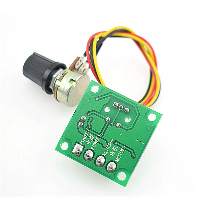 1803BW PWM DC Motor Speed Controller 2A 1.8V3V5V 12V ultra small LED Light Modulator Electronic Stepless speed Regulating Switch