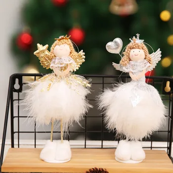 

Christmas Decoration Angle Doll Crafts Xmas Tree Decor Christmas Decorations For Home Table Ornament Christmas 2020 Kerst Natal