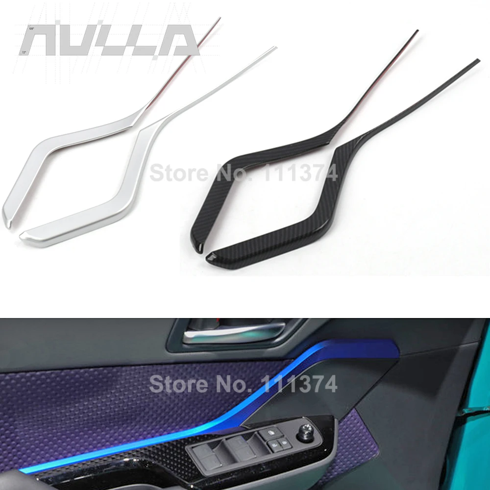 Copertura Della Struttura Della Decorazione Della Striscia Della Maniglia Di Porta Di Chrome Per Toyota C-Hr Chr 2018 2019 2020 Car Detector Carbon Lo