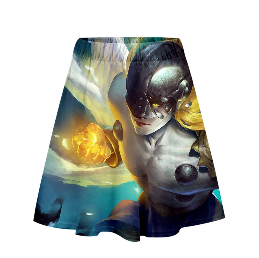 Юбка с цифровым монстром Харадзюку Повседневная стиль Харадзюку поп юбки новые сексуальные Kpop Женская Повседневная модная распродажа