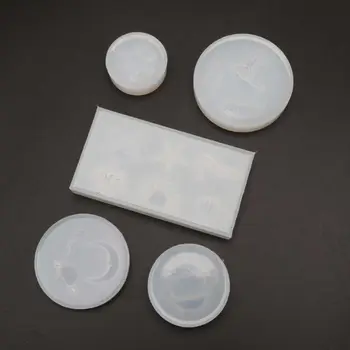 

Ocean Shell Crab Boat Planet Moon Star Pendant Resin Silicone Mold Jewelry Tools