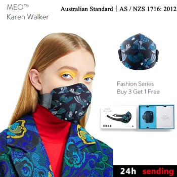 

Spot MEO Karen Walker MEO Fashion Series mask anti haze dust PM0.1 breathable and washable PM2.5 Filter 99.8% made in New Zealan