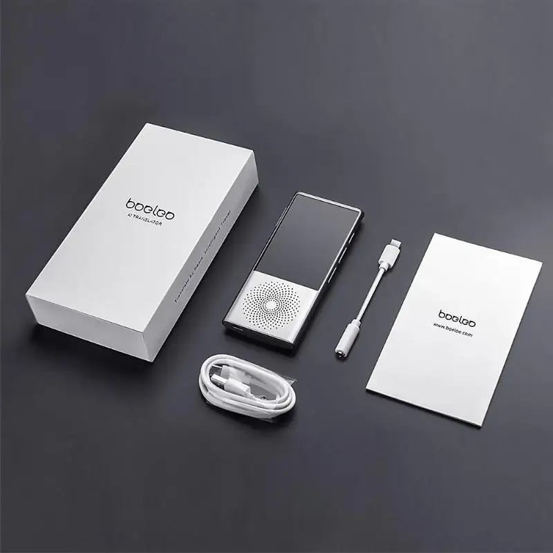 Boeleo W1 2,8 дюймов AI голосовой фото умный переводчик 2,4G WiFi 1 Гб+ 8 Гб 77 языков Запись в реальном времени перевод для бизнеса