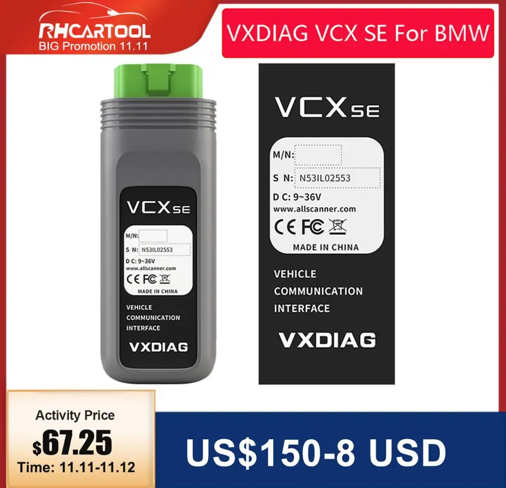 £55.06 Vxdiag Vcx Se Fit For Bmw Better Icom A2 A3