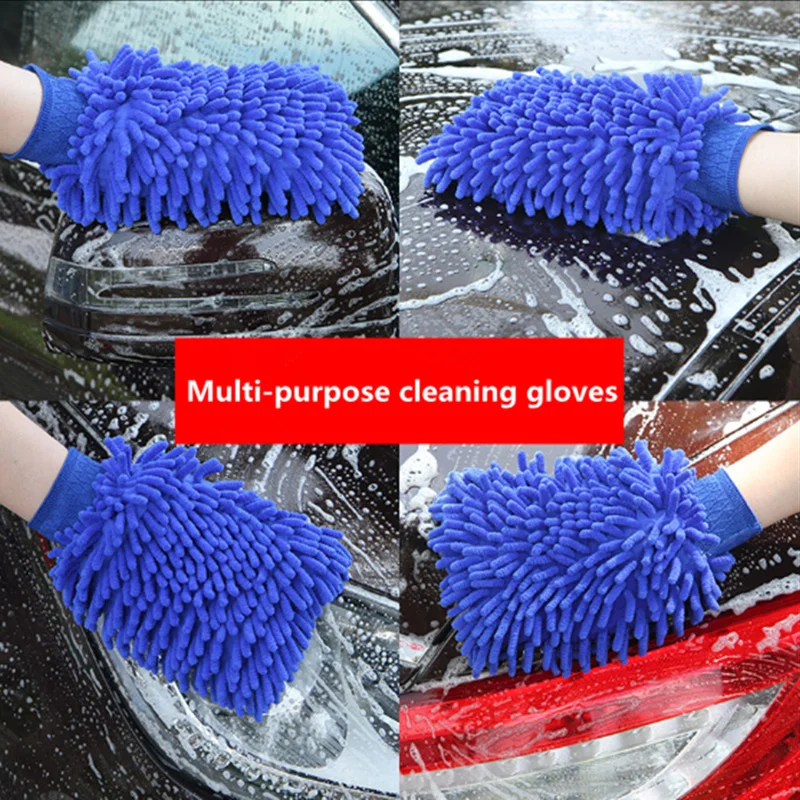 

2019 Car Wash Glove Washing Tool Auto Care Tool for Land Rover LR4 LR2 Evoque discovery 2 3 4 freelander 1 2 Range Rover