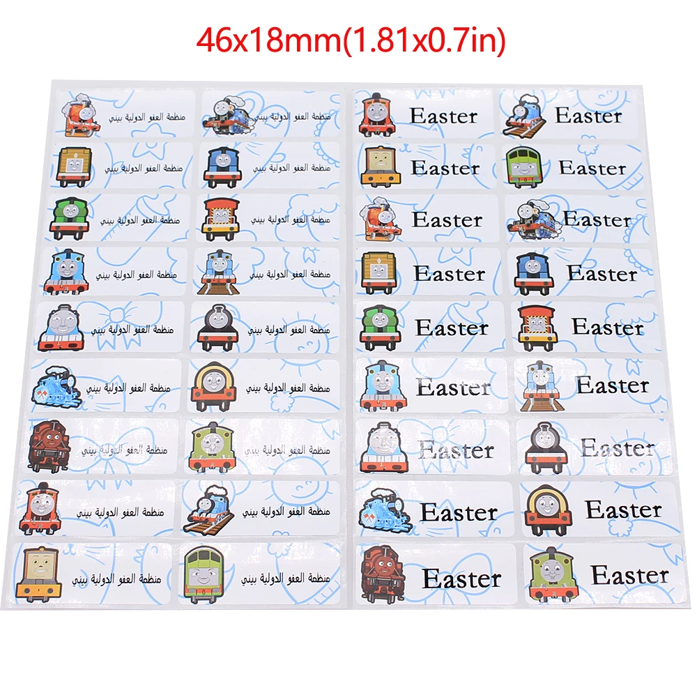 

Waterproof Cartoon Sticker Robot Pattern Personalized Name Stickers Customize Tag Sticker Children School Stationery Decals Labe