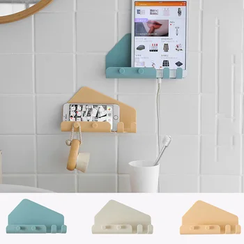 

Adhesive Wall Phone Tablet Holder Mount Stand for Tablet Smartphones Wall Holder Mount JS22