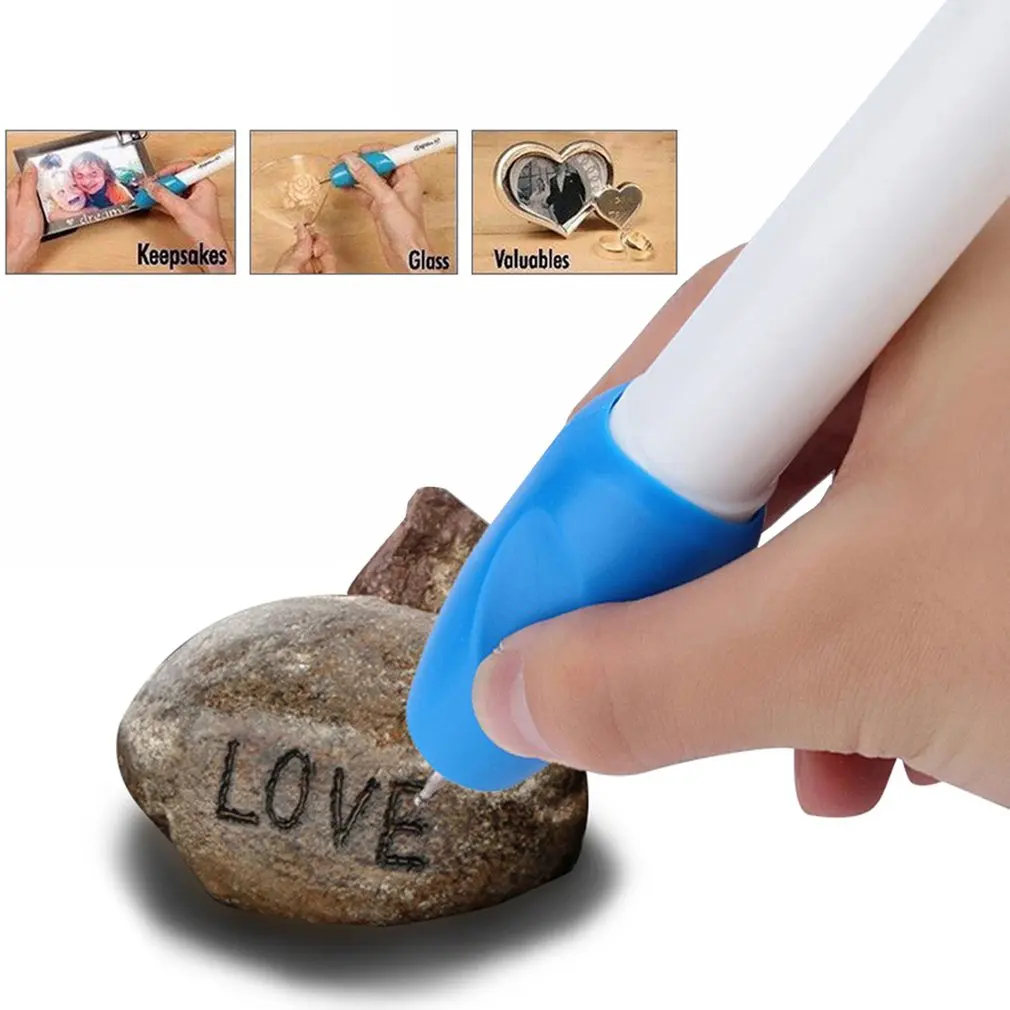 Mini Engraving Pen Electric Carving Pen Machine Graver Tool Engraver with Replacement Nozzle Sturdy Electric Lettering wood pellet mill for sale