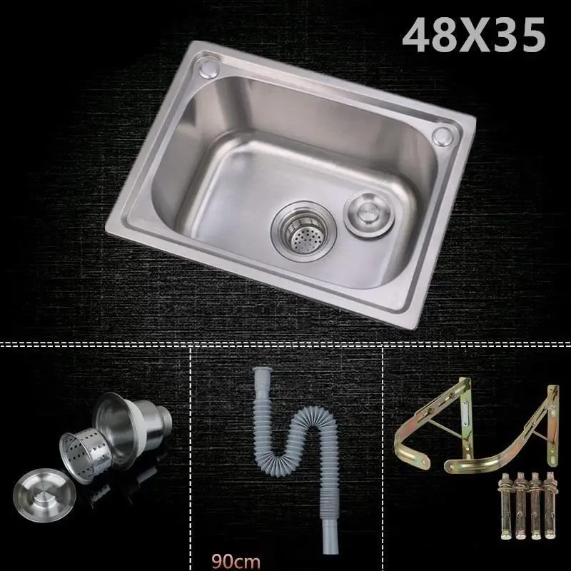 MODEL X Ze Stali Nierdzewnej Wasbak Lavello Inox Umywalka портативная кухонная раковина Keuken Gootsteen Fregadero De Cocina Cuba Pia Cozinha - Цвет: MODEL X
