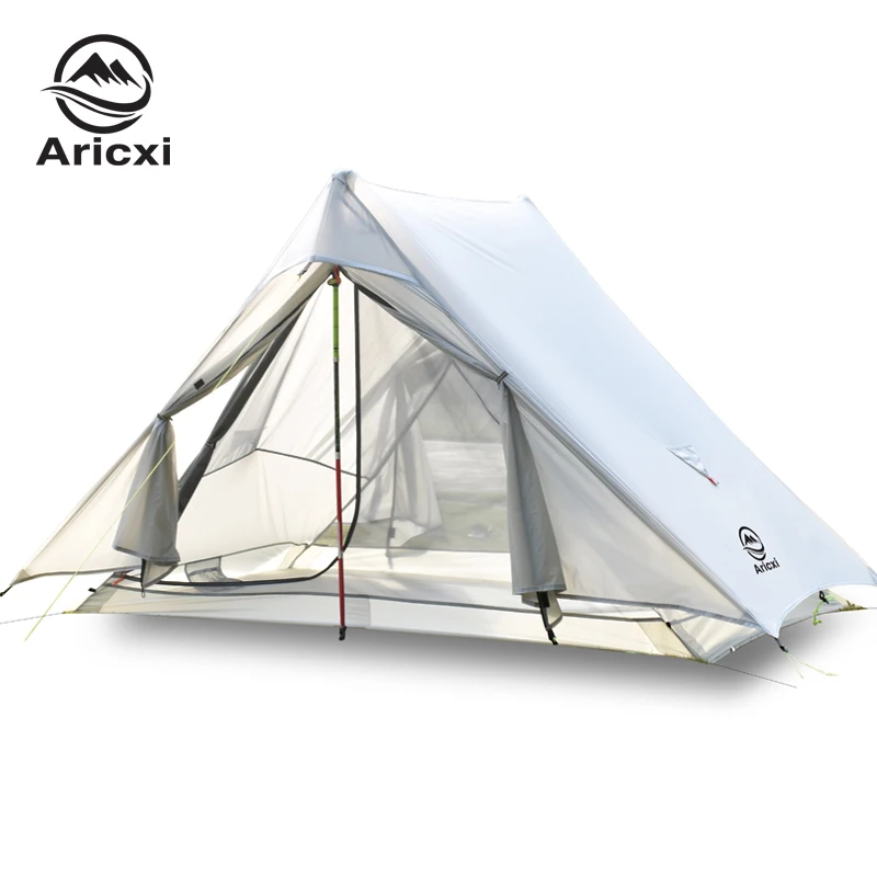 aricxi 軽量2人用テント Aricxi-超軽量の3人用テント,2層のテント,屋外での使用