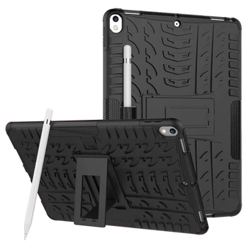 

For Apple iPad Air 2019 Case Tablet Cases For iPad Air 2019 Case TPU and PC Armor Cover Tire Patterned Shockproof Funda Shell