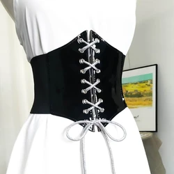 Corset Bodysuit For Women To Wear Out Leather Belt For Dresses Women Steampunk Underbust Corset Fashion Women Wide