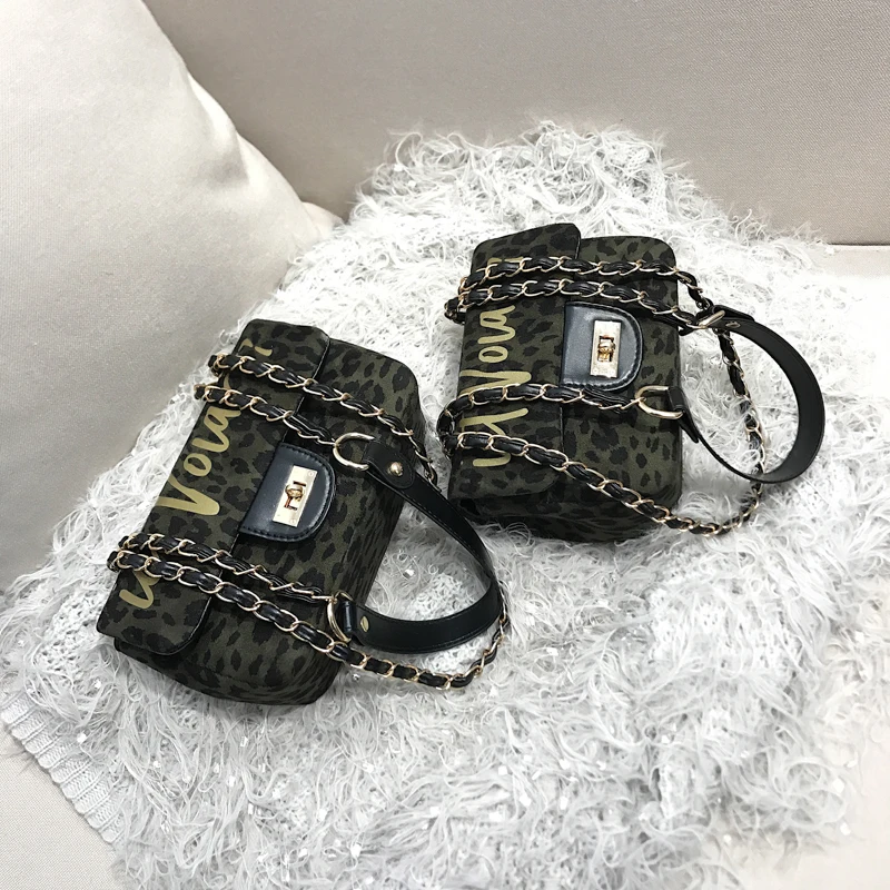 Сумки через плечо для женщин женские леопардовые сумки Мода сумка женские роскошные известные бренды мессенджер женская сумка женская кожаная