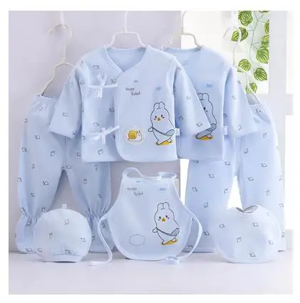 Армейский зеленый Newborn underwear set of 7 pieces 1 - Цвет: Армейский зеленый