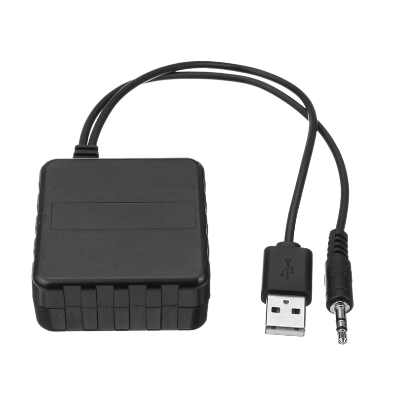Автомобильный беспроводной bluetooth-модуль адаптер Универсальный USB 3,5 мм Aux аудио плеер кабель