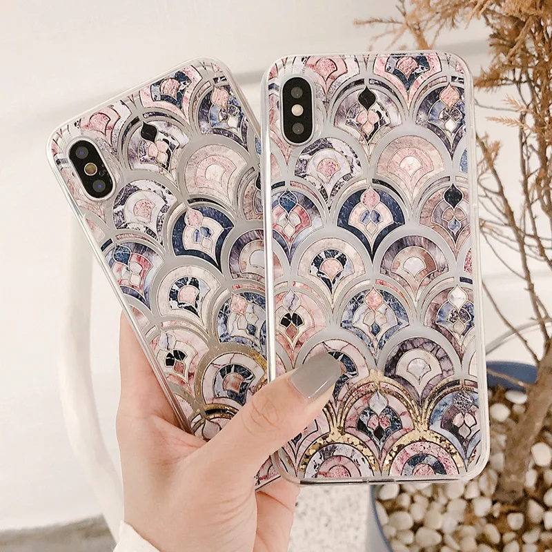 Чехол для iPhone XS MAX XR X 7 Plus 8 6 6S с блестками|Бамперы| |