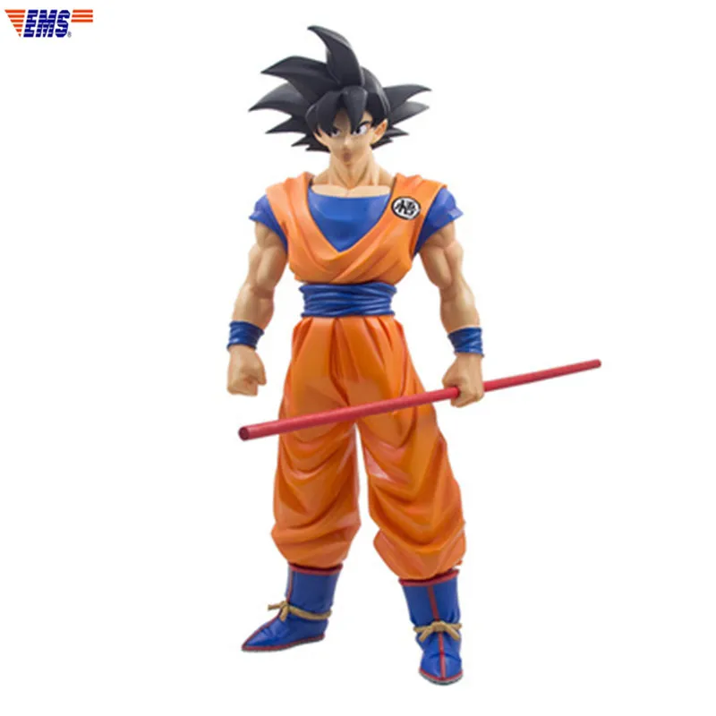 Dragon Ball Z Супер огромный Супер Saiyan Сон Гоку винил мультфильм фигурка для рабочего стола украшения X2659