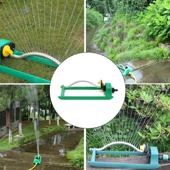 

Protable 18-Hole Lawn Sprinkler Plastic Refraction Sprinklers Refract Water Saving Atomizing Nozzle Garden Accessories