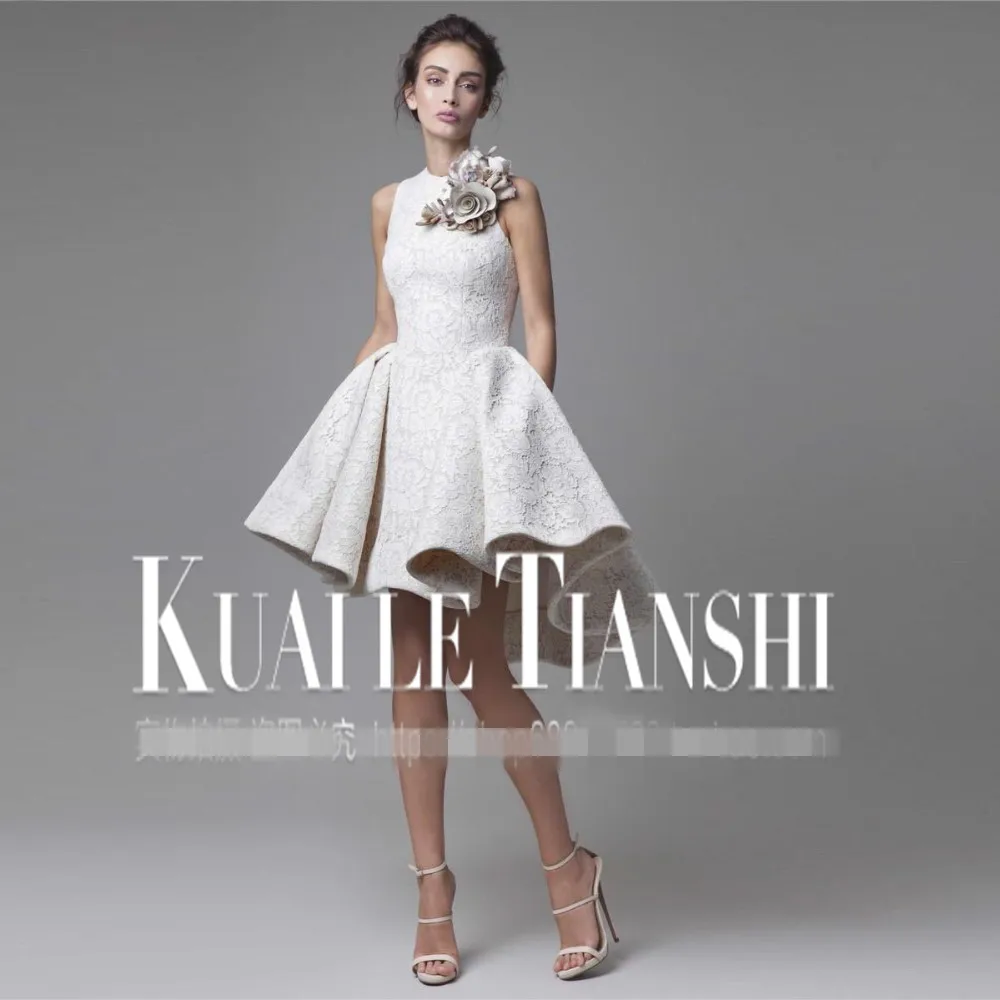 Robe de soiree courte цветы Дизайн Сари Вечеринка вечернее платье для выпускного вечера vestidos de formatura короткое платье для матери; обувь под свадебное платье для невесты