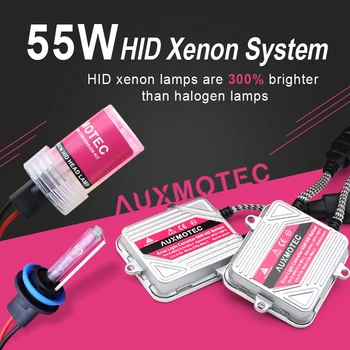 

55W HID Xenon H7 H1 H3 H11 Kit 4300K 6000K 8000K 10000K Car Xenon Headlight 9005 HB3 9006 HB4 Error Free Slim HID Xenon Kit