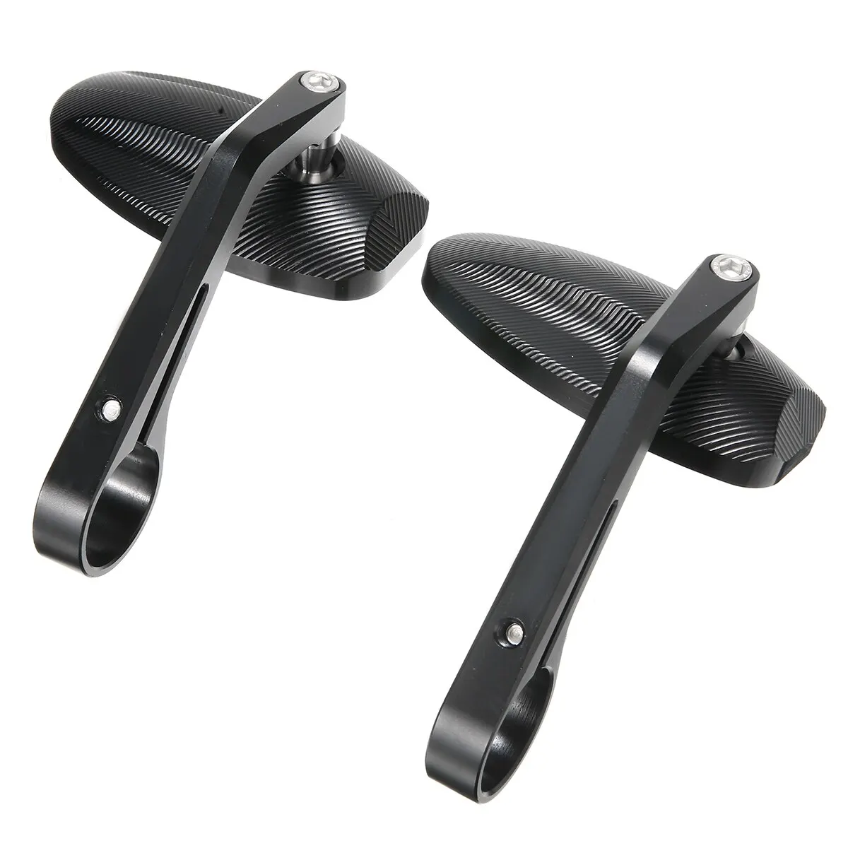 For Triumph Speed Triple 2pcs CNC Motorcycle Bar End Rearview Side Mirror Balck Aluminium Mayitr
