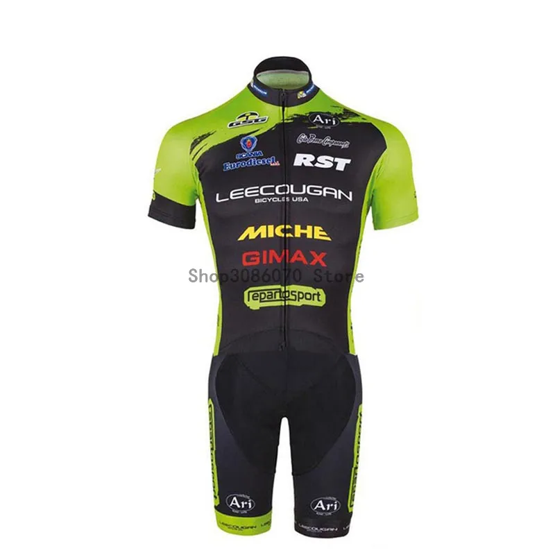 

2019 Pro Team Triathlon Suit men's Cycling short sleeve Jersey Skinsuit Jumpsuit Maillot Cycling Ropa ciclismo set gel