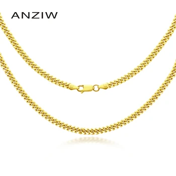 

925 Sterling Silver Pendant Necklace Bracelet Men 4.0mm Miami Cuban Chain 16''18''20''22‘’ 24‘’ 26‘’ 30'' Solid Franco Link