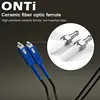 ONTi SC UPC to SC UPC Fiber Optic Drop Cable Single Mode Simplex 2.0mm Outdoor Fiber Optic Patch Cord Optical Patch Cable ► Photo 2/6