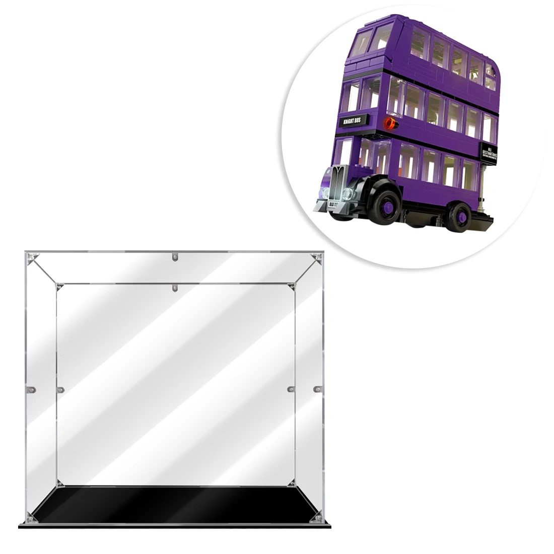 

3mm Thickness Building Block Acrylic Display Box Show Case for 75957 - S-grade No Glue Type