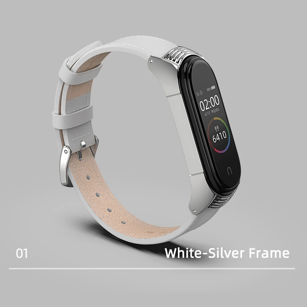 mi jobs Newst Design mi Band 4 ремешок из натуральной кожи браслет для Xiaomi mi Band 4 сменный ремешок mi band 4 умные аксессуары