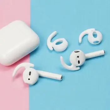 

2 pairs For Apple Airpods Headphone Earphone Case Cover Wings Cap Earbuds Earhook Eartip Hook Ear A1T3