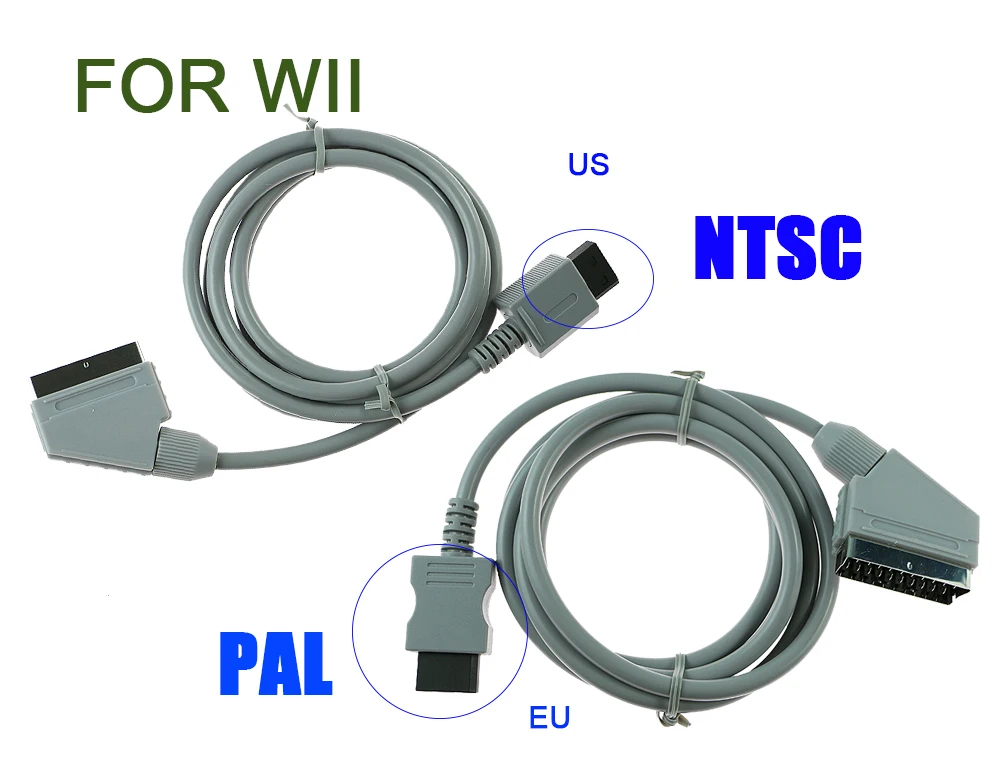 

Кабель RGB Scart, 10 шт., видео HD провод HDTV для консоли Wii, кабель RGB Scart, видео HD провод HDTV, вилка Европейского/американского стандарта (PAL/NTSC)