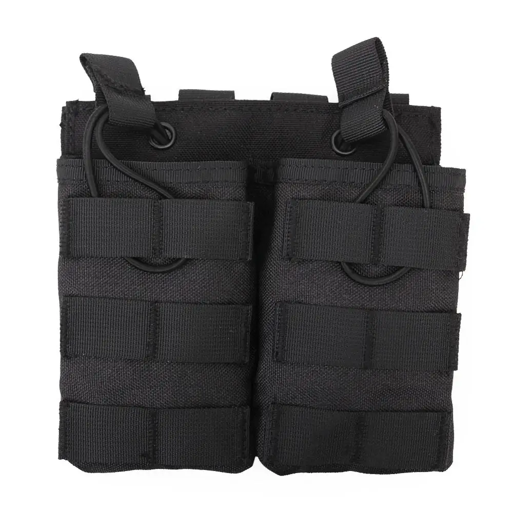 

New Military Airsoft Double Magazine Pouch Tactical 1000D Nylon Molle Mag Pocket Rifle Hunting Accessories