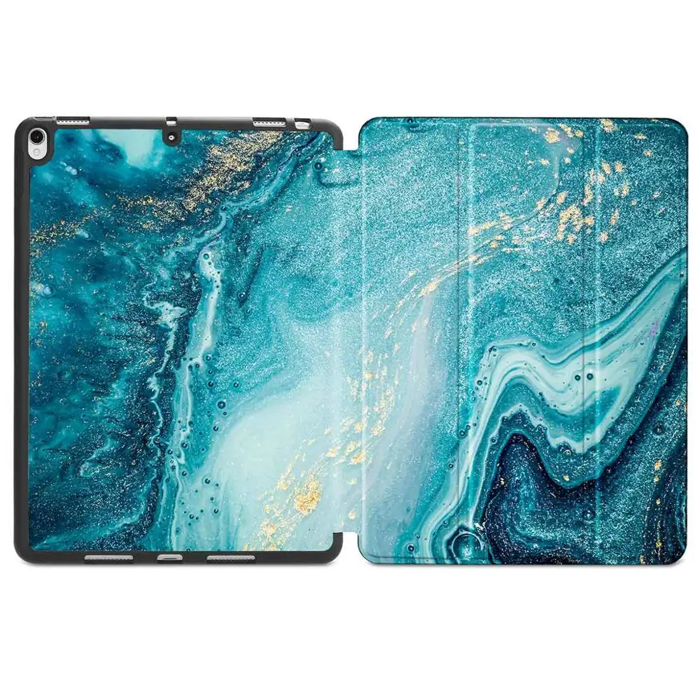 Чехол с рисунком для iPad Mini 4 5 с функцией держателя карандаша+ Функция автоматического сна/пробуждения для iPad Mini 5 с мягкой задней крышкой - Цвет: J192