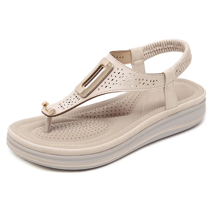 Summer Women Shoes Flip Flops 2020 Sandals Fashion Ladies Beach Soft Comfortable Thick Sole Woman YX945 | Женская обувь