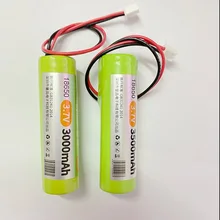 

2022 3.7V Rechargeable Lithium Battery Pack 18650 2200mah 3000mah Fishing LED Light Bluetooth Speaker 4.2V Emergency DIY