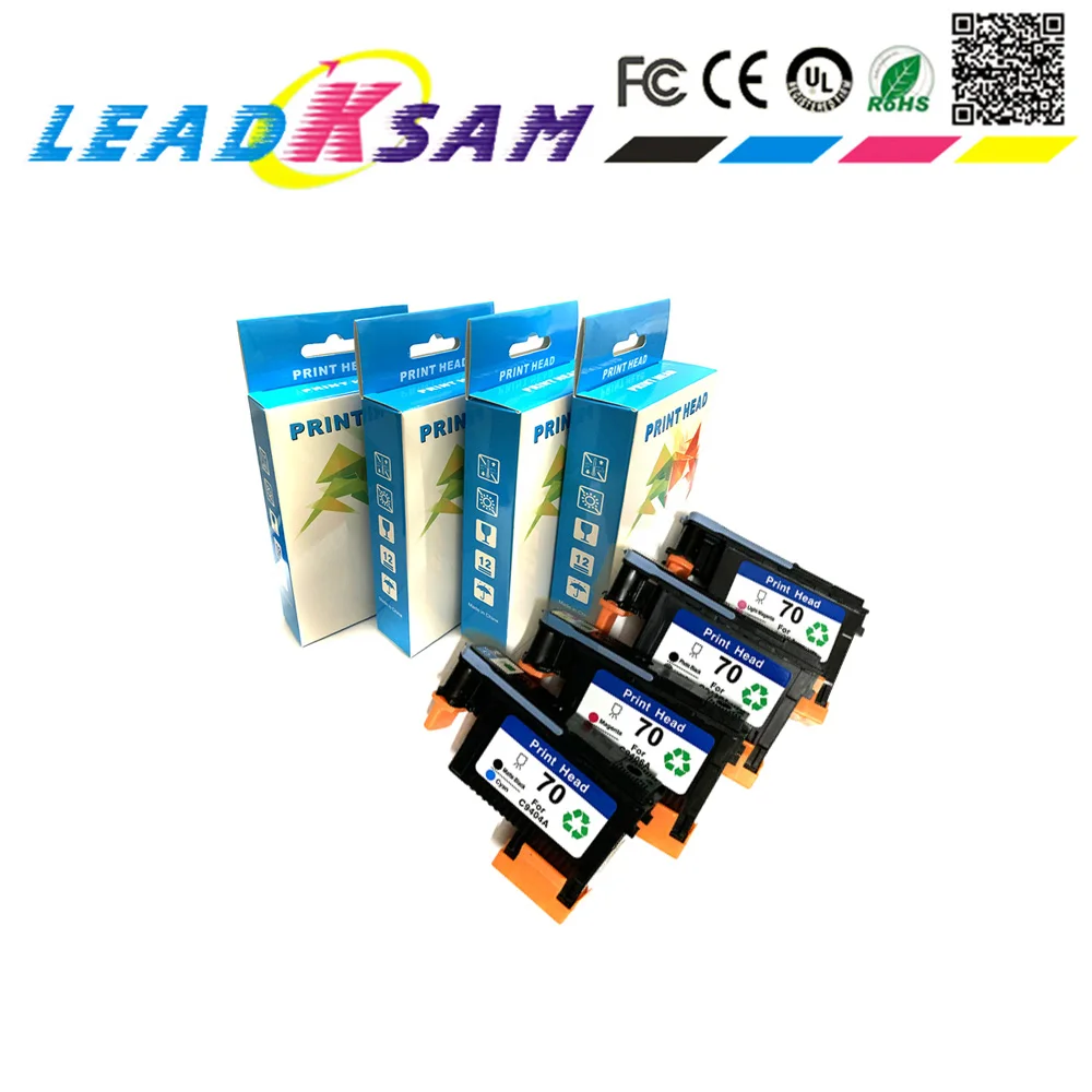 Совместимая печатающая головка для Hp 70 C9407A C9406A C9405A C9404A печатающей головки hp Designjet