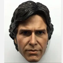 

1/6 Scale Model Young Version Han Solo Head Carving Star W Harrison Head for 12 Inches Male Man Body Head Sculpt Collection