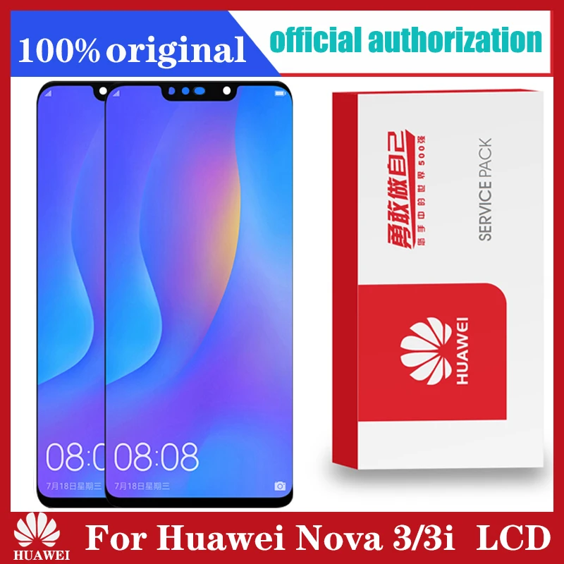 Оригинальный ЖК дисплей 6 3 дюйма для Huawei Nova 3i с сенсорным экраном и дигитайзером в сборе 3|Экраны мобильных