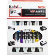Kaisi 2408 инструмент для обслуживания, отвертка, скребок, лупа, многофункциональный инструмент для ремонта