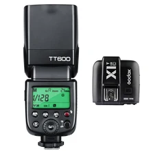 TT600 Camera Flash Speedlite Master Slave Off GN60 Built-in 2.4G Wireless X System Transmission For Canon Nikon Pentax Fuji DSLR
