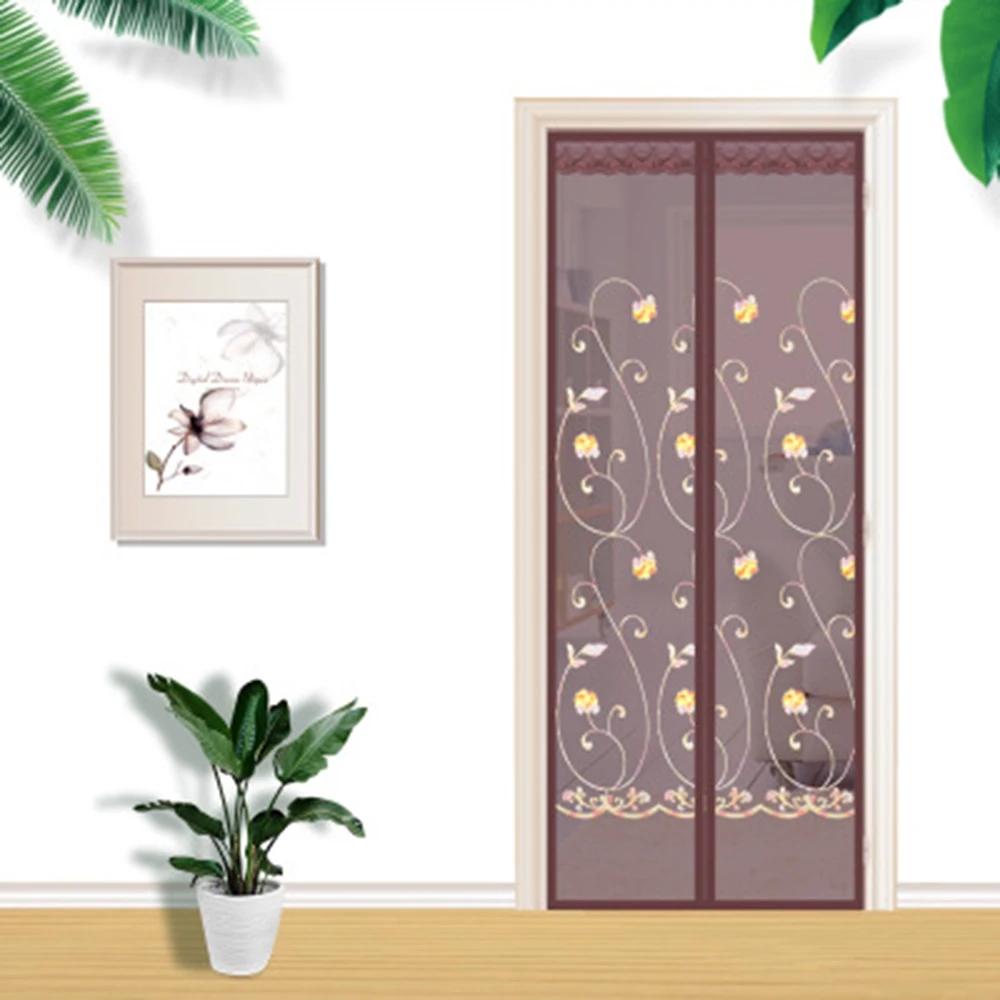 Сетка от насекомых мух магнитная сетка автоматическое закрытие двери экран