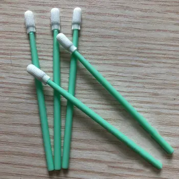 

Dust-free Purification Round Head Wipe Test Stick Sponge Cotton Swab 100pcs Cleaning Lab Pure Test Stick for Experiment