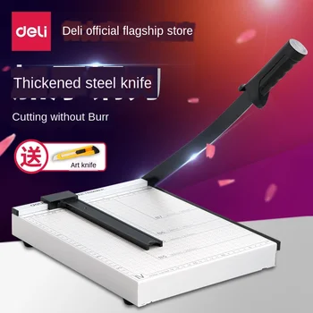 Knife Trimmer A4 Manual Dotted Line Cutter Office Small Photo Clipper Cutter Paper Cutting Blade Guillotine Artifact